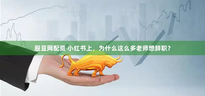 股豆网配资 小红书上，为什么这么多老师想辞职？